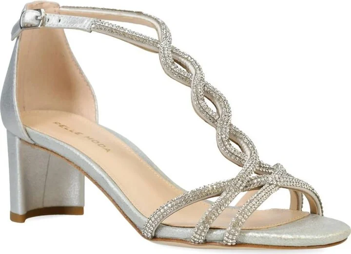 Women's Vae T-Strap Sandals In Silver