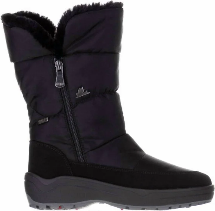 Women's Valentina Alpine Boot With Ice Pick Sole In Black