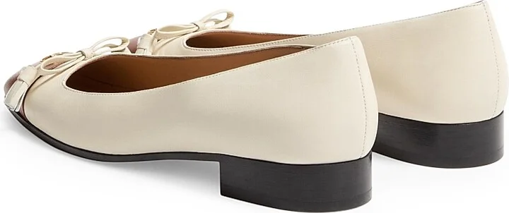 Women's Valet Du Roi 25MM Kidskin Ballerinas - Black Coffe - Size 7 - Image 9