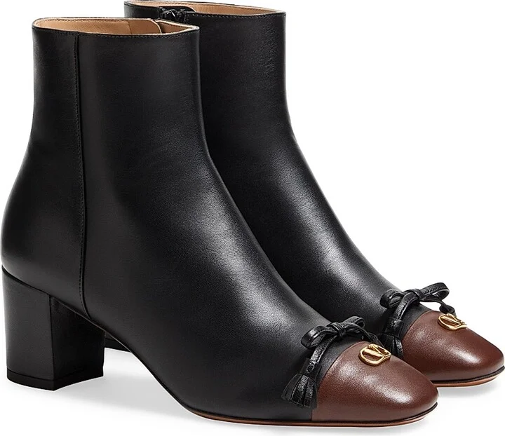 Women's Valet Du Roi Kidskin Leather 60MM Ankle Boots - Butter Tobacco - Size 7 - Image 8
