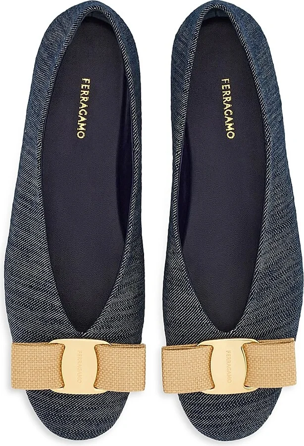 Women's Vanna Denim Flats - Denim - Size 7 - Image 3