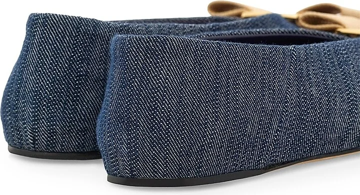 Women's Vanna Denim Flats - Denim - Size 7 - Image 5