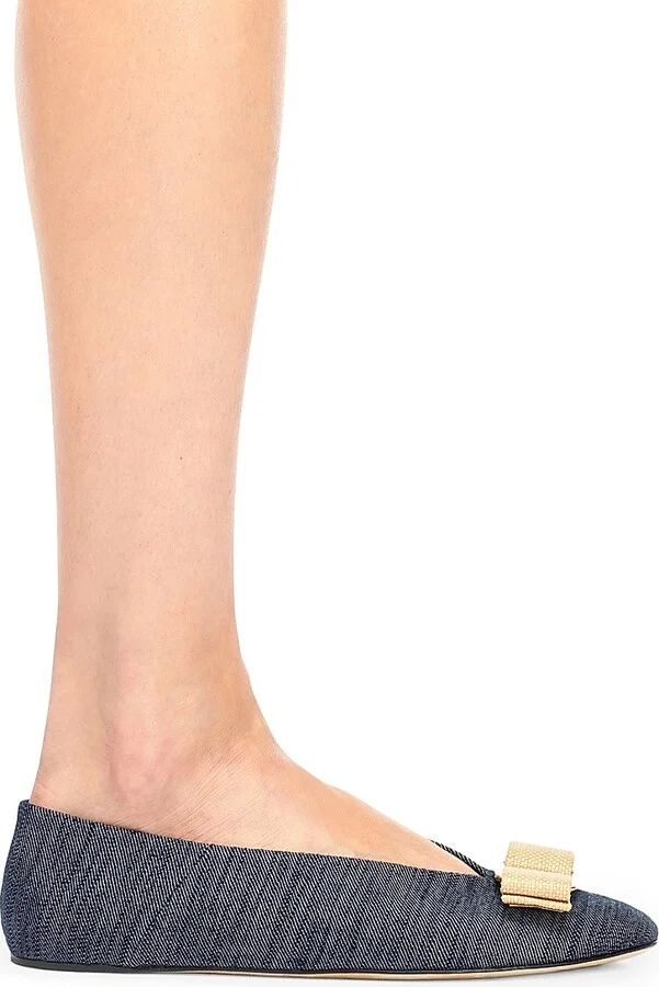 Women's Vanna Denim Flats - Denim - Size 7 - Image 6