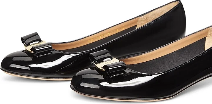 Women's Vara 45MM Patent Leather Pumps - Oxford Blue - Size 5 - Image 7