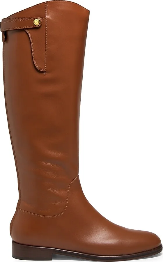 Women's Varenne Leather Boots - Toffee - Size 7.5