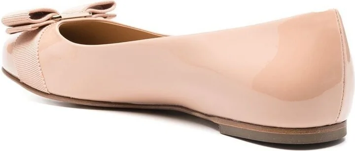 Women's Varina Leather Ballerinas - Image 4