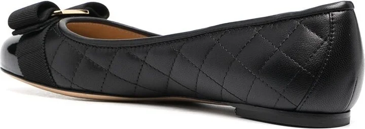 Women's Varina Quilted Ballerinas - Image 3