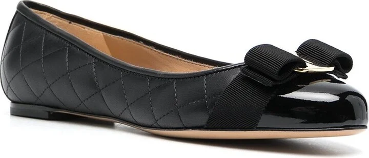 Women's Varina Quilted Ballerinas - Image 4