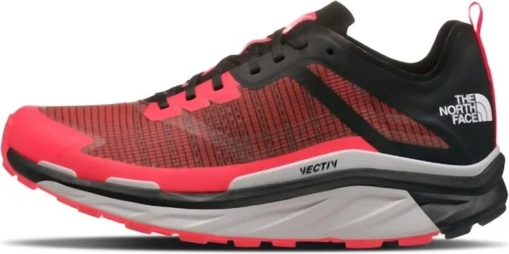Women's Vectiv Infinite Sneaker In Tnf Black / Brilliant Coral