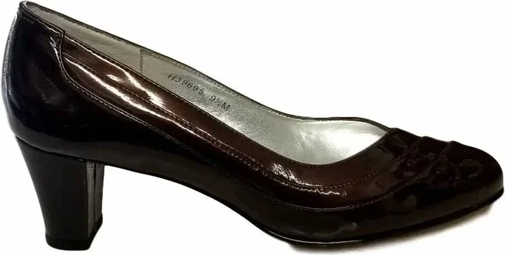 Women's Velvet Pumps In Brown Softy