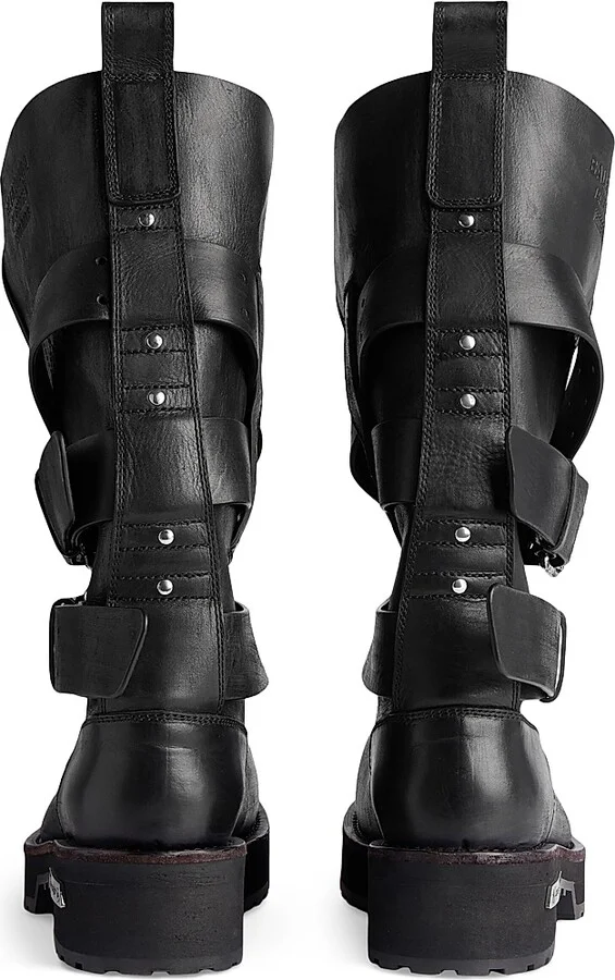 Women's Venom High Boots - Black - Size 7 - Image 5