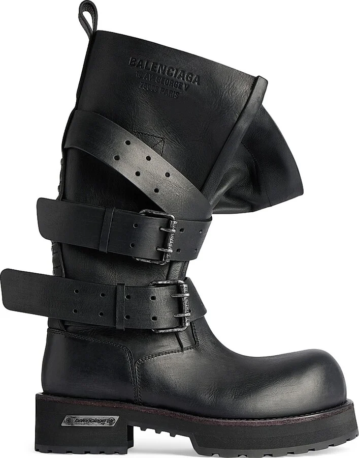 Women's Venom High Boots - Black - Size 7