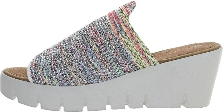 Women's Venti Crystals Wedge Sandal In Rainbow