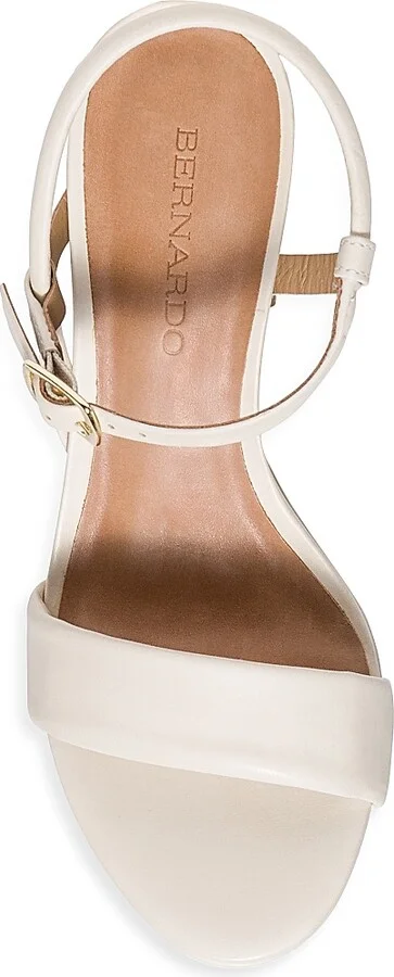 Women's Ventura Leather Platform Sandals - Eggshell - Size 6 - Image 3