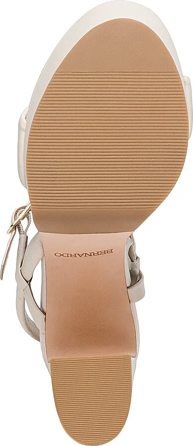 Women's Ventura Leather Platform Sandals - Eggshell - Size 6 - Image 7