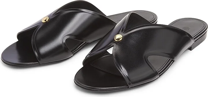 Women's Vera Leather Mule Sandals - Vinegar - Size 6 - Image 7