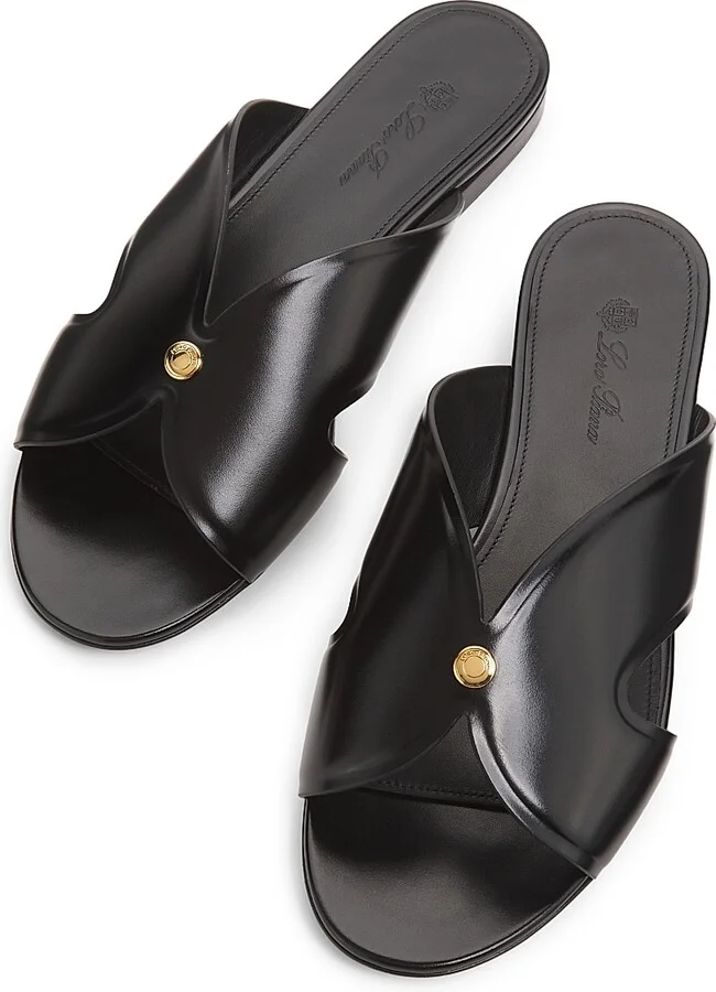 Women's Vera Leather Mule Sandals - Vinegar - Size 6 - Image 9
