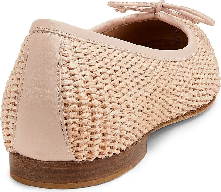 Women's Veralli Woven Ballet Flats - Light Beige - Size 11.5 - Image 3