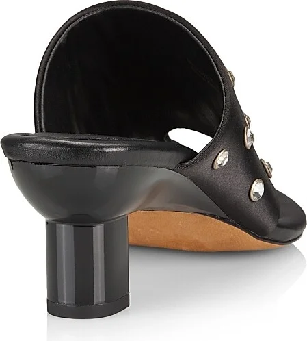 Women's Verona Embellished Satin Sandals - Rose - Size 6.5 - Image 8