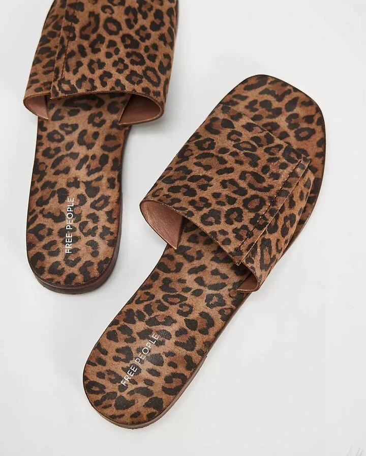 Women's Verona Slide Sandal In Leopard