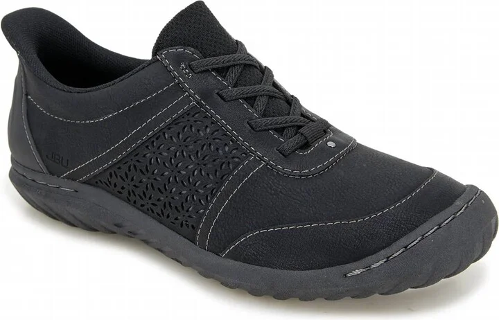 Women's Veronica Touchless Shoes - Wide In Black/charcoal