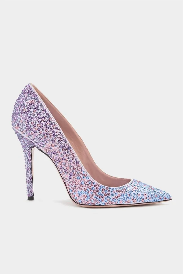 Women's Very Satin Pump In Light Amethyst