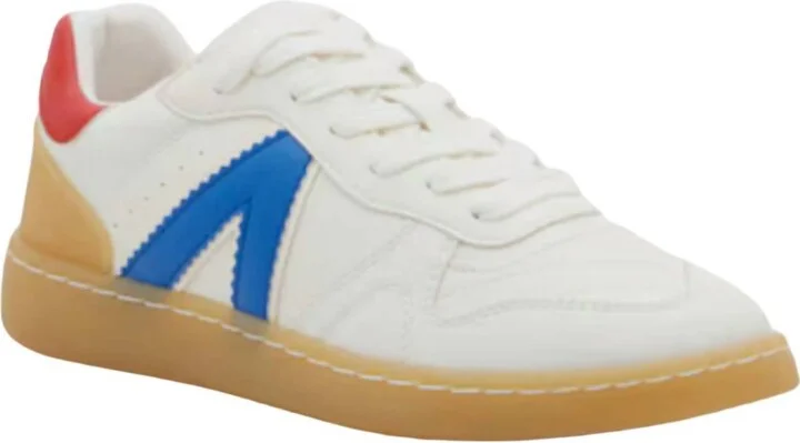 Women's Vesta Sneakers In White/cobalt