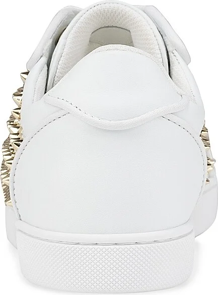Women's Vieira Night Spikes Calf Leather Sneakers - Black - Size 8 - Image 7