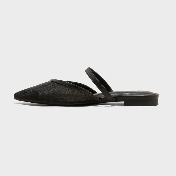 Women's Vienna Mesh Mule Flats - A New Day™ : Memory Foam Insole, Slip On, Pointed Toe - Image 2