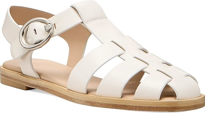 Women's Villa Leather Fisherman Sandals - Black - Size 10 - Image 6