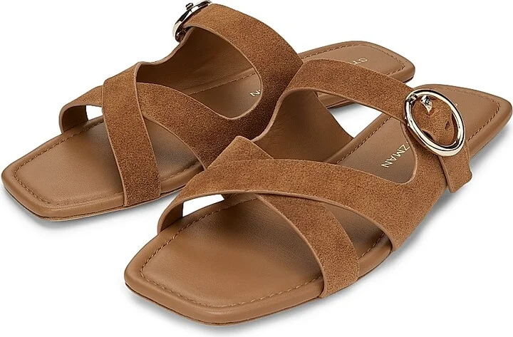 Women's Villa Suede Sandals - Doe - Size 10 - Image 2