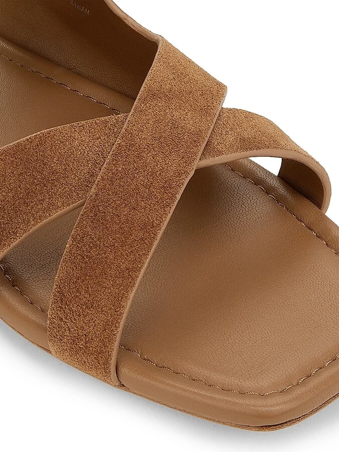 Women's Villa Suede Sandals - Doe - Size 10 - Image 6
