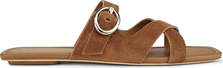 Women's Villa Suede Sandals - Doe - Size 10