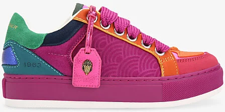 Womens Viola Southbank Tag Suede Low-Top Trainers Eur 42/ 9 Uk Women