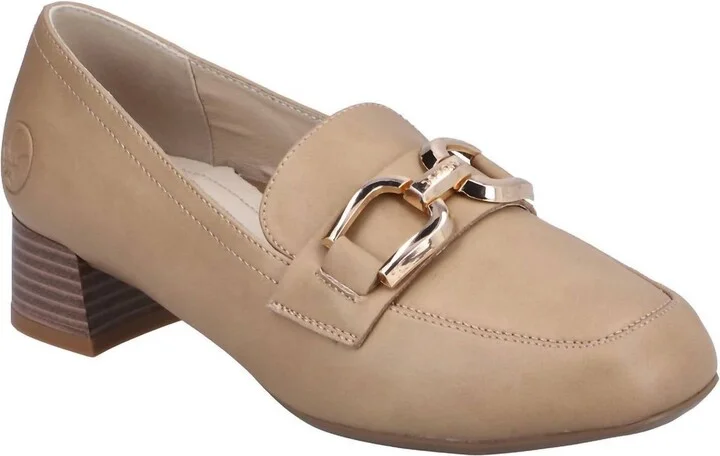 Women's Violet 52 Heeled Loafer In Nude