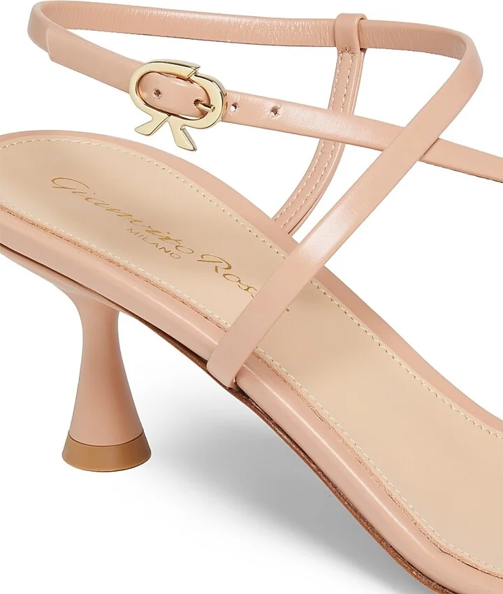 Women's Vitello Glove 55M Sandals - Peach - Size 5 - Image 5
