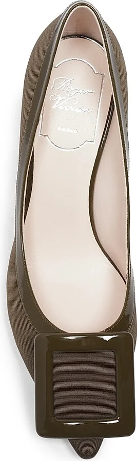 Women's Viv In The City 65MM Point Toe Pumps - Dark Green - Size 5 - Image 4