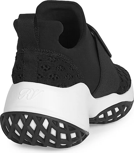 Women's Viv Run Neoprene Sneakers - Black - Size 5 - Image 3