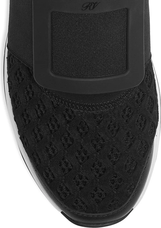 Women's Viv Run Neoprene Sneakers - Black - Size 5 - Image 4