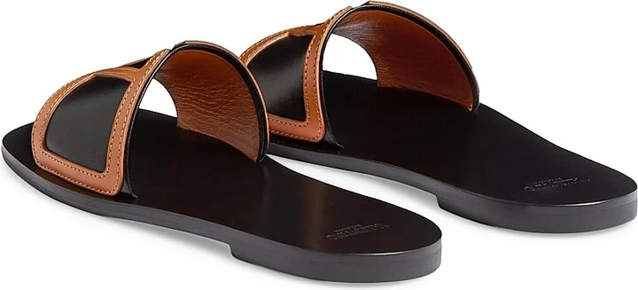 Women's Viva Superstar Slide Sandals in Nappa Leather - Butter Black - Size 7 - Image 9