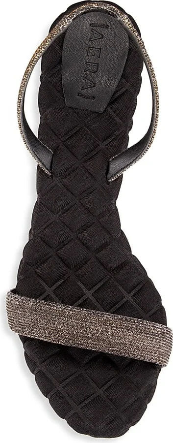 Women's Vivien Vegan Leather Slingback Sandals - Metallic - Size 5 - Image 5