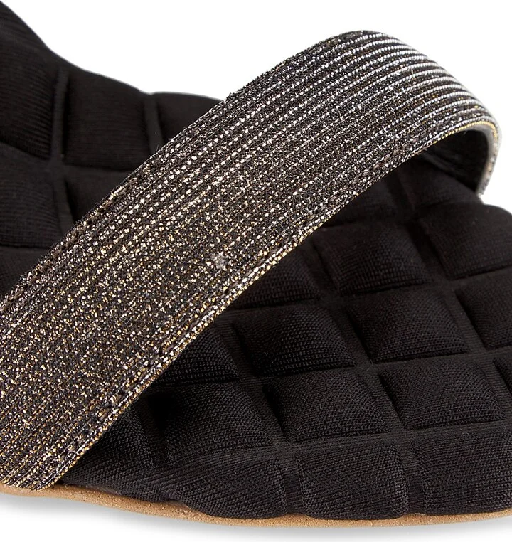 Women's Vivien Vegan Leather Slingback Sandals - Metallic - Size 5 - Image 6