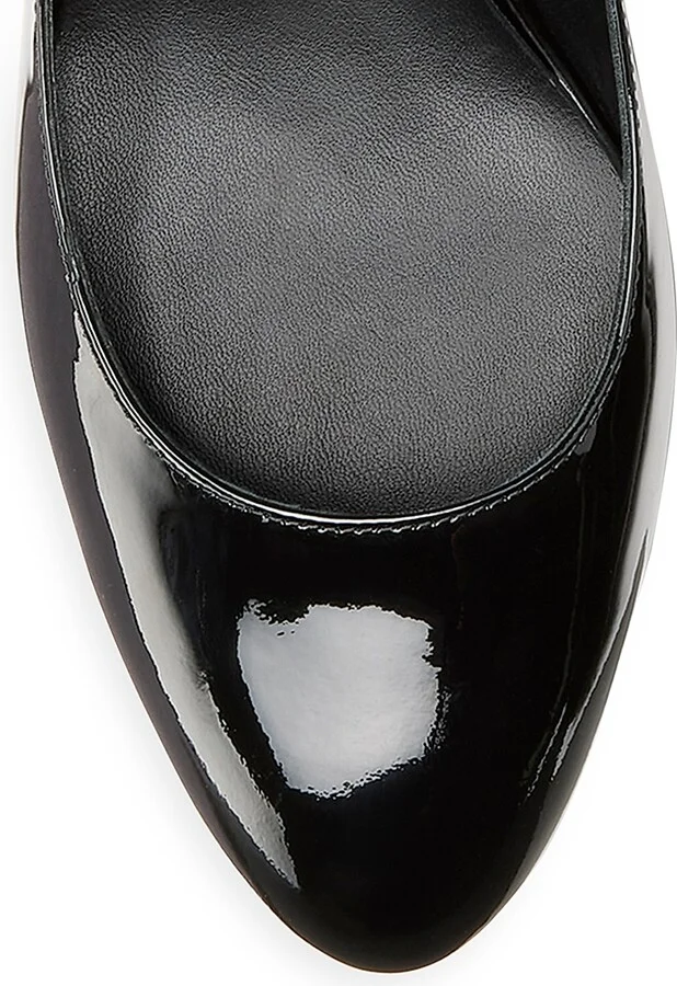 Women's Vivienne 35MM Leather Mary Jane Pumps - Black - Size 5 - Image 4