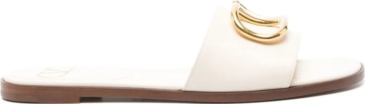 Women's Vlogo Leather Sandals