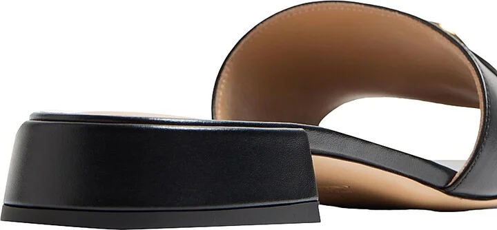 Women's VLogo Signature 20MM Slide Sandals - Black - Size 6 - Image 6