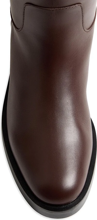 Women's VLogo Signature 30MM Calfskin Boots - Black - Size 7 - Image 11