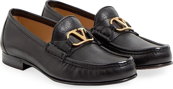 Women's VLogo Signature Buffalo Loafers 20MM - Black - Size 7 - Image 2