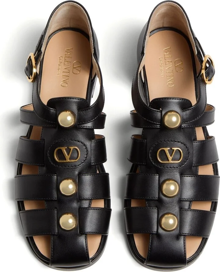 Women's Vlogo Signature Fisherman Sandal In 20Mm Calfskin - Image 5