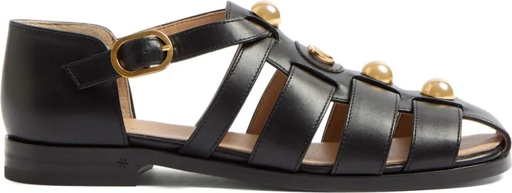 Women's Vlogo Signature Fisherman Sandal In 20Mm Calfskin