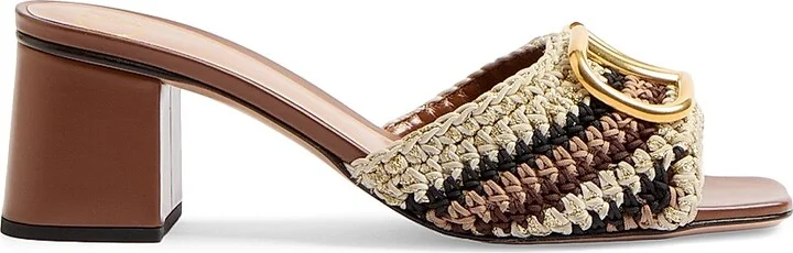 Women's VLogo Signature Slide Sandals 60MM - Size 7
